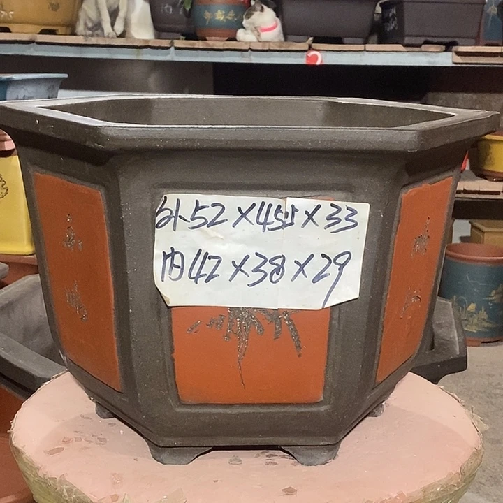紫砂花盆花盆包邮