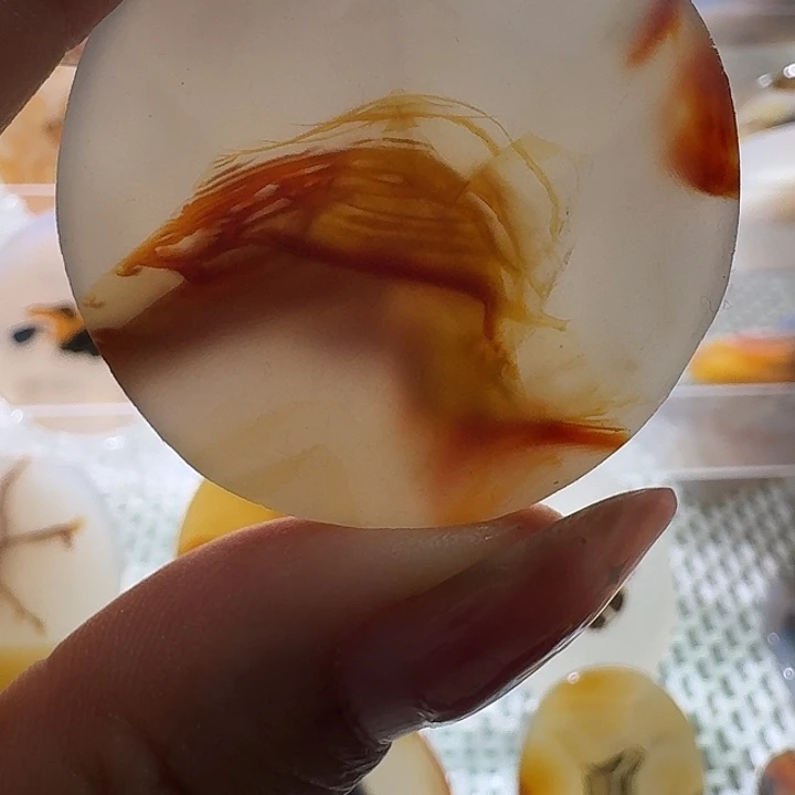 玛瑙/玉髓未镶嵌项链