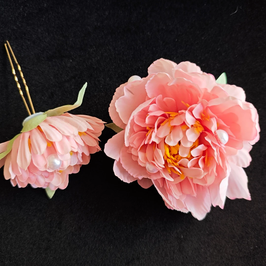 【51号】绢花古风汉服配饰