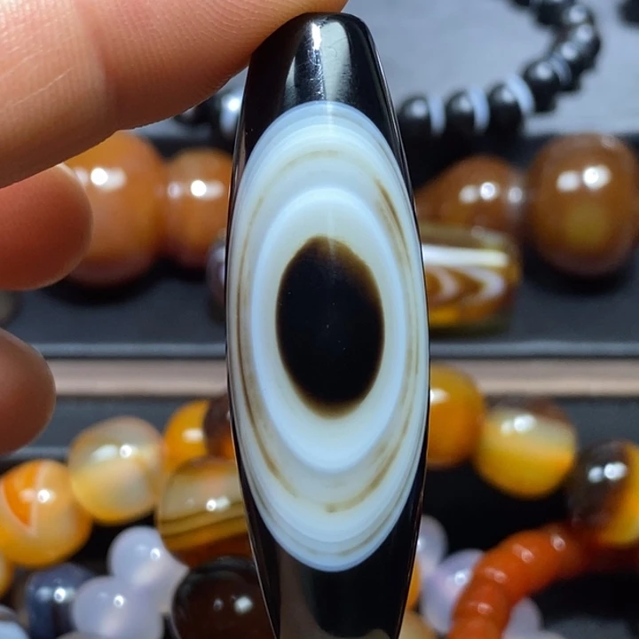 花***茶玛瑙/玉髓未镶嵌挂件