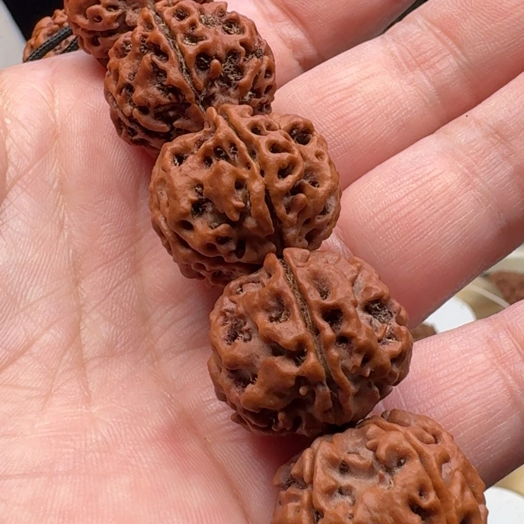 金刚菩提手串深坑蜂窝双龙