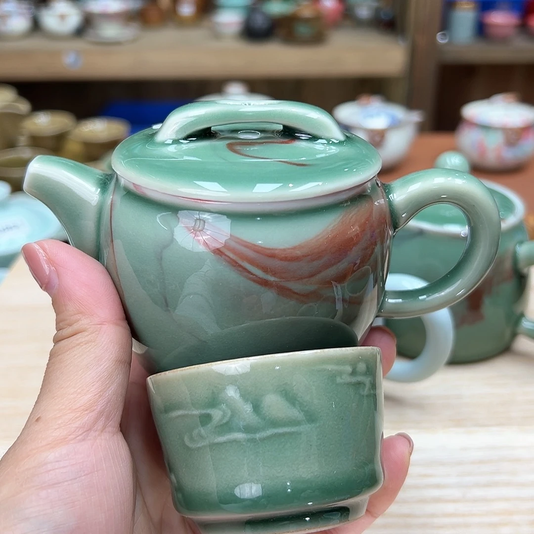 美**活龙泉敬悦青瓷品茗杯 微瑕