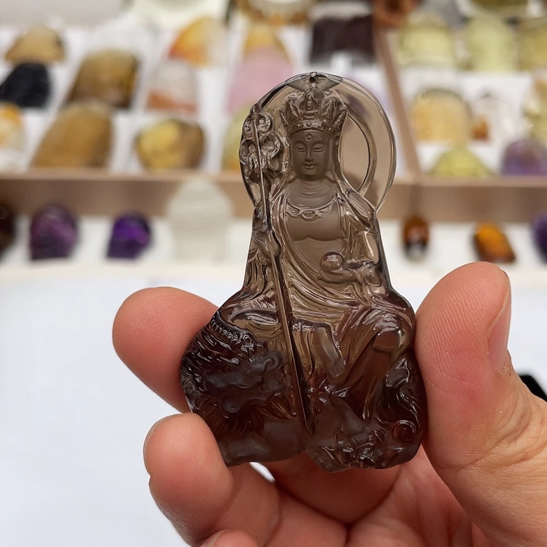 佛***人未镶嵌颈饰水晶定制