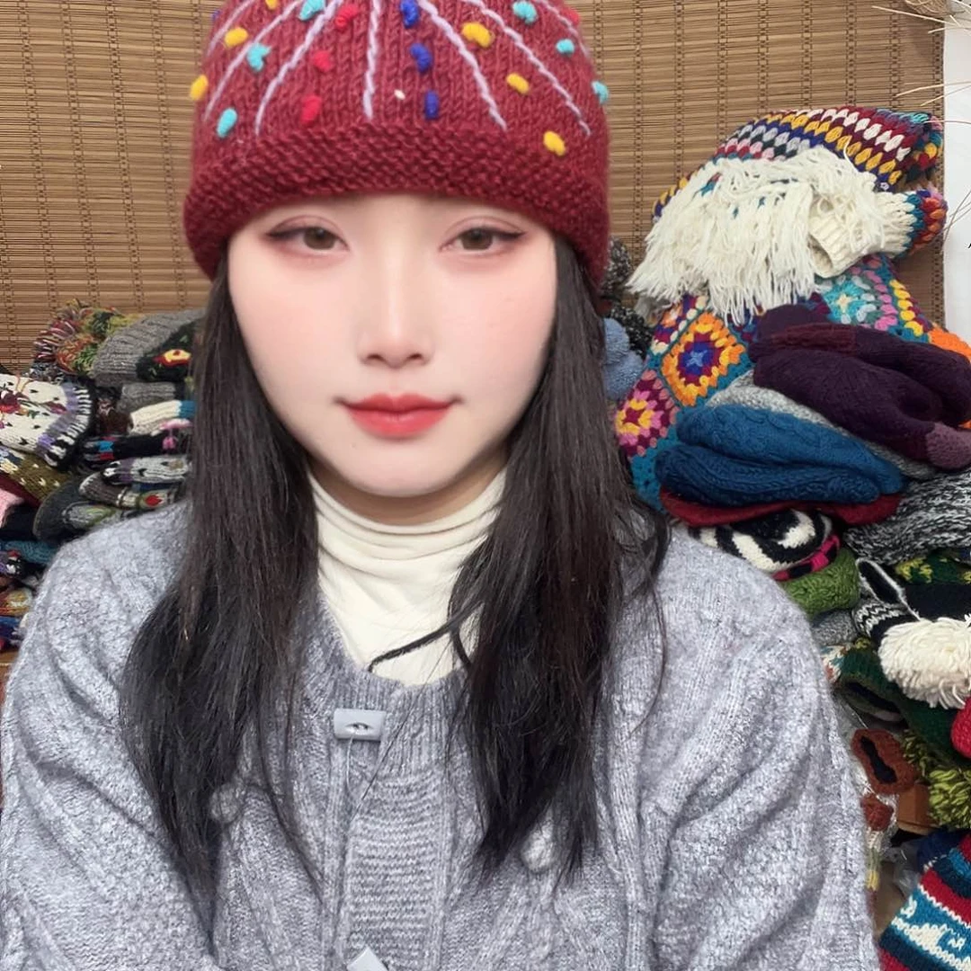 羊毛尼泊尔纯手工帽子581