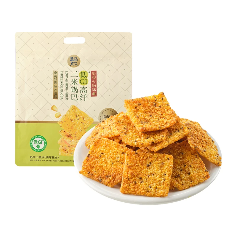 盒马 低GI高纤三米锅巴 蜀香火锅味 750g (50g*15包)