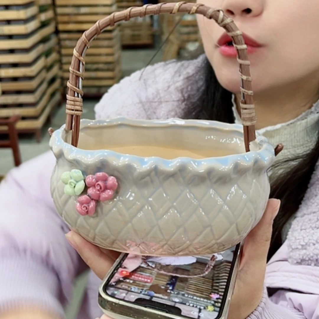 【闪购商品】红陶花盆