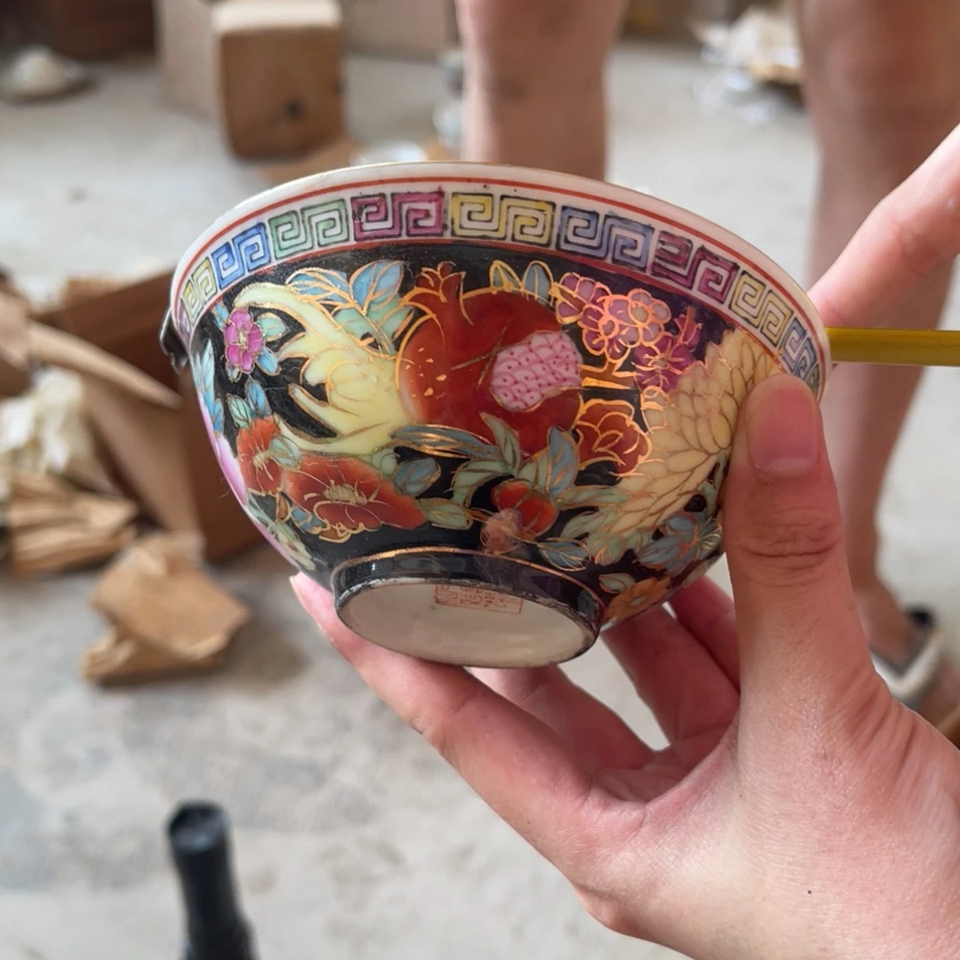 老瓷器 微瑕处理 介意勿拍