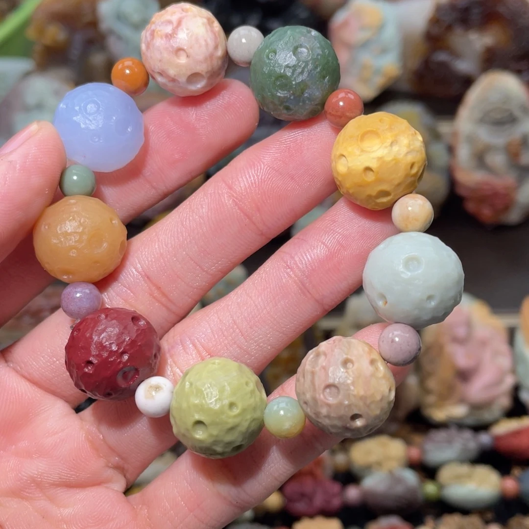 石英质玉未镶嵌手串