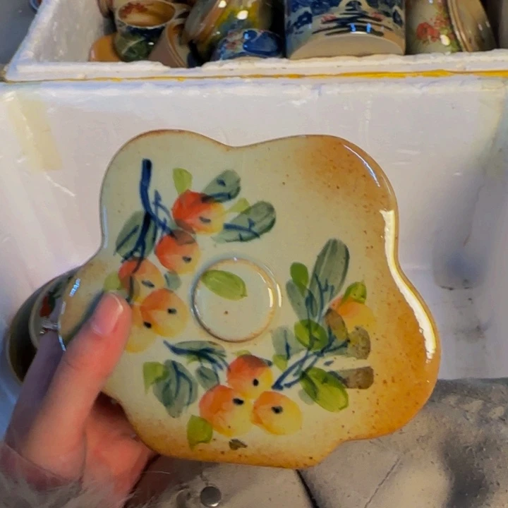 瓷片景德镇陶瓷手工手绘