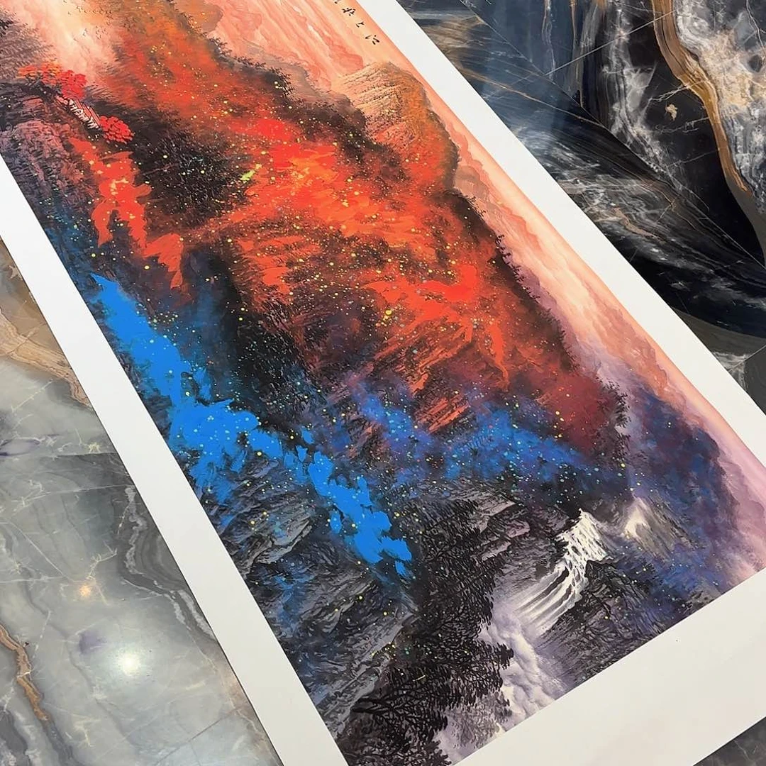 横款精品书画作品