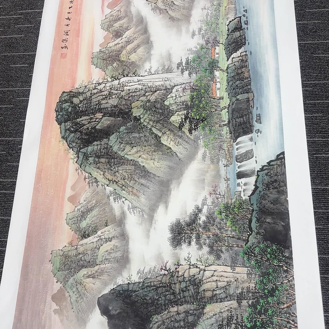 国画国画作品纯手绘