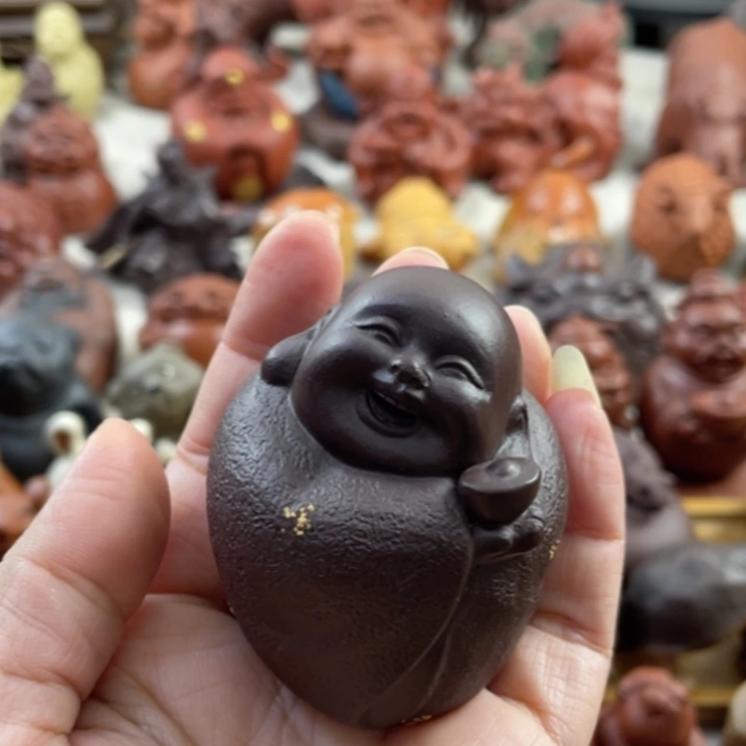 【闪购商品】紫砂茶宠紫砂弥勒