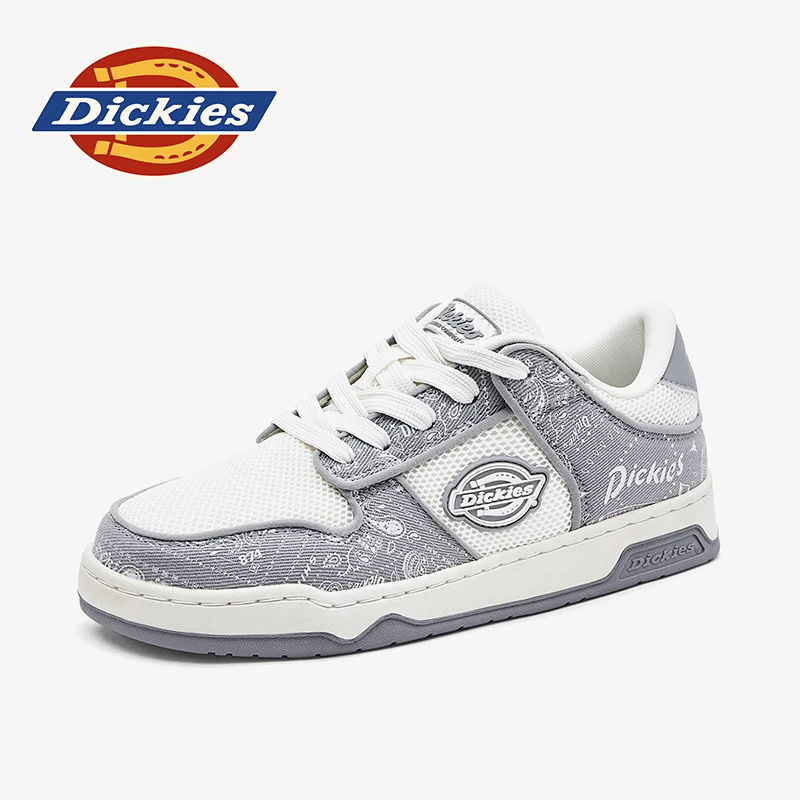 Dickies板鞋秋季透气百搭户外低帮潮鞋复古潮流时尚休闲鞋男鞋