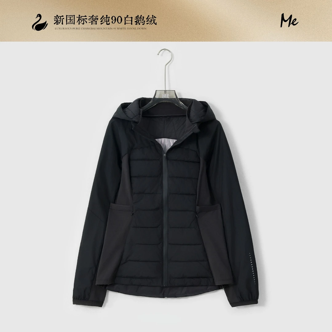 ME【小鲨鱼三防鹅绒服】白鹅绒0压三防科技面料羽绒服MESA1336
