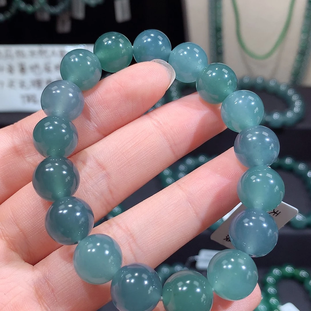 未镶嵌手链翡翠天然a货翡翠手串