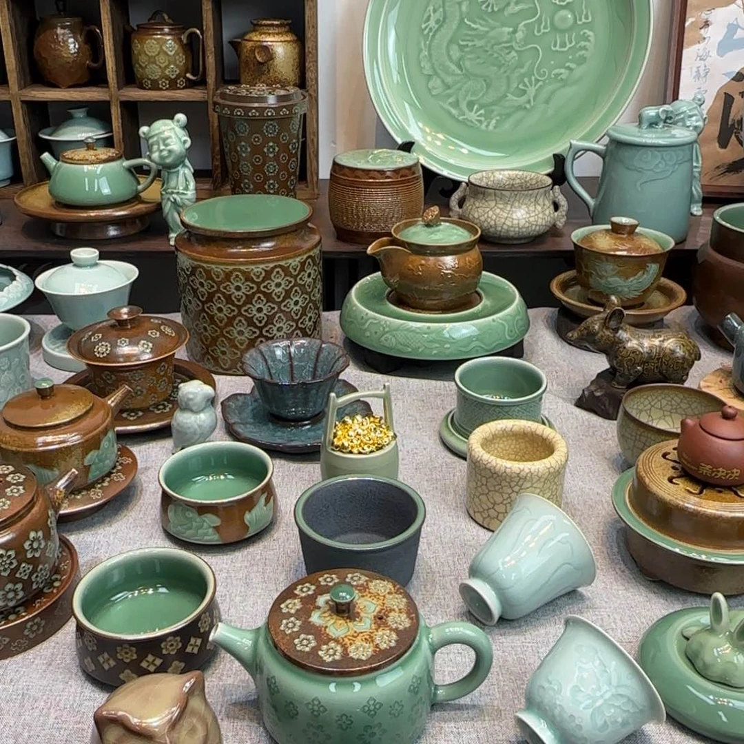 O***l龙泉青瓷精品办公杯