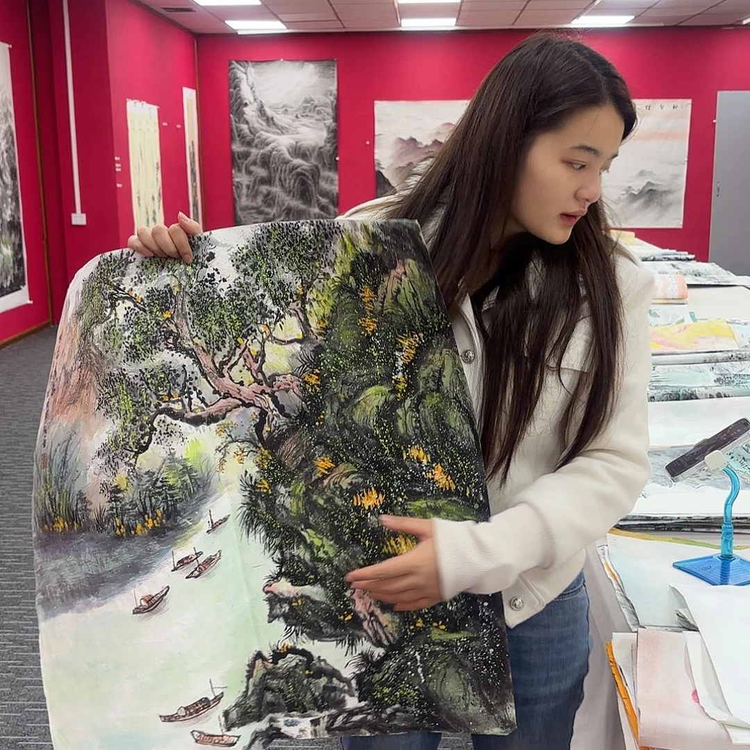 国画国画纯手绘作品