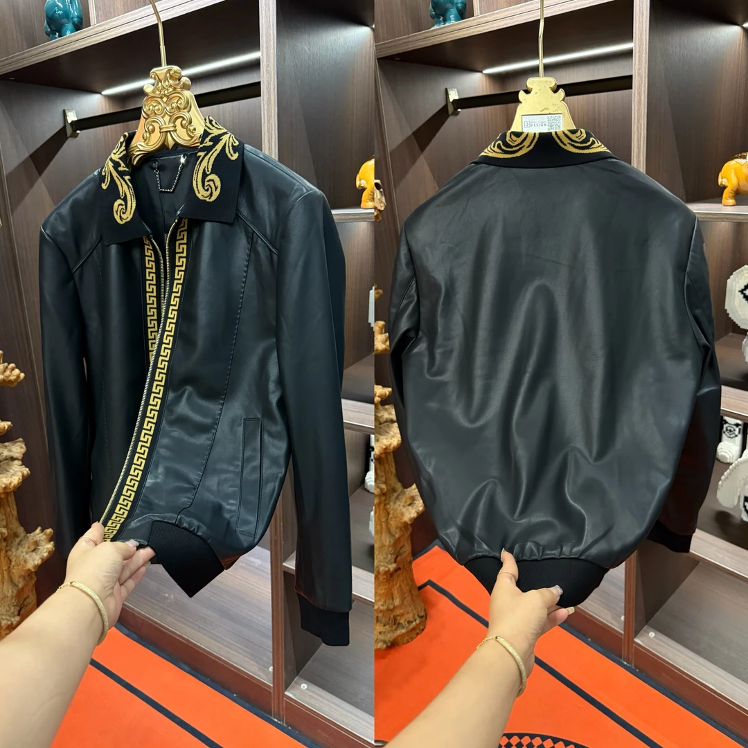 「星漓轻奢出品」88157/XINGLI/2025/高端欧货翻领休闲夹克