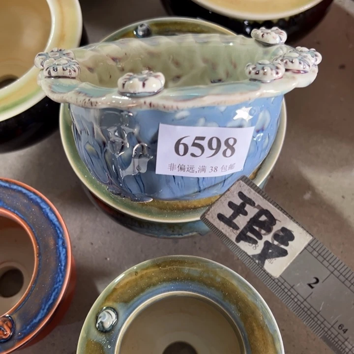 口9 手工花盆满30包邮