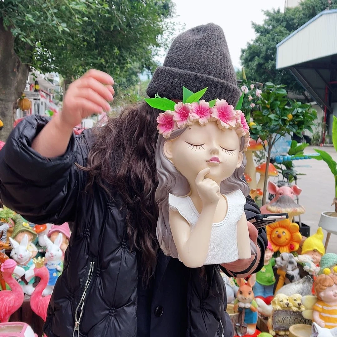 【闪购商品】无铅玻璃花园摆件&000&