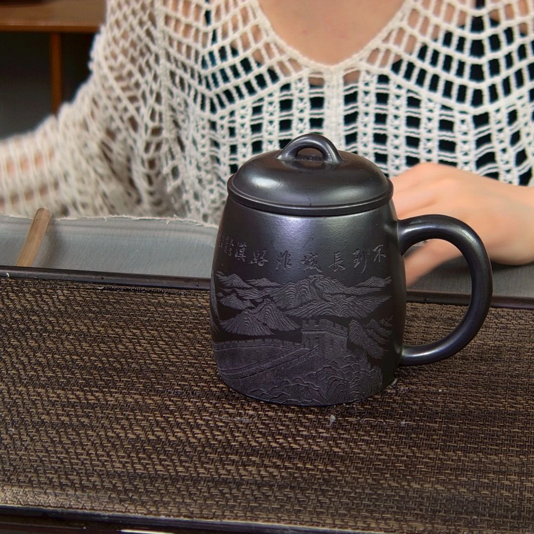 【闪购商品】茶杯紫砂高货放漏