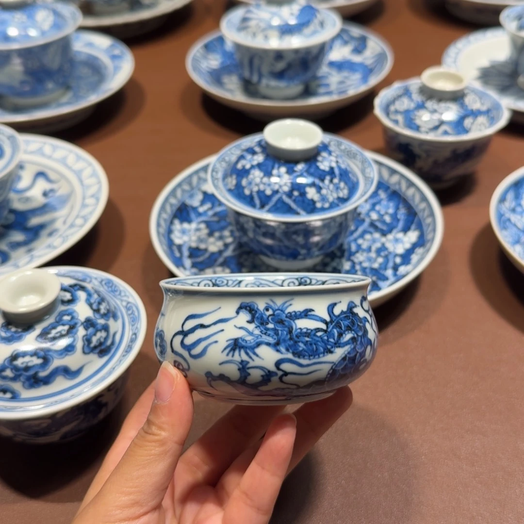 手工手绘茶具主人杯