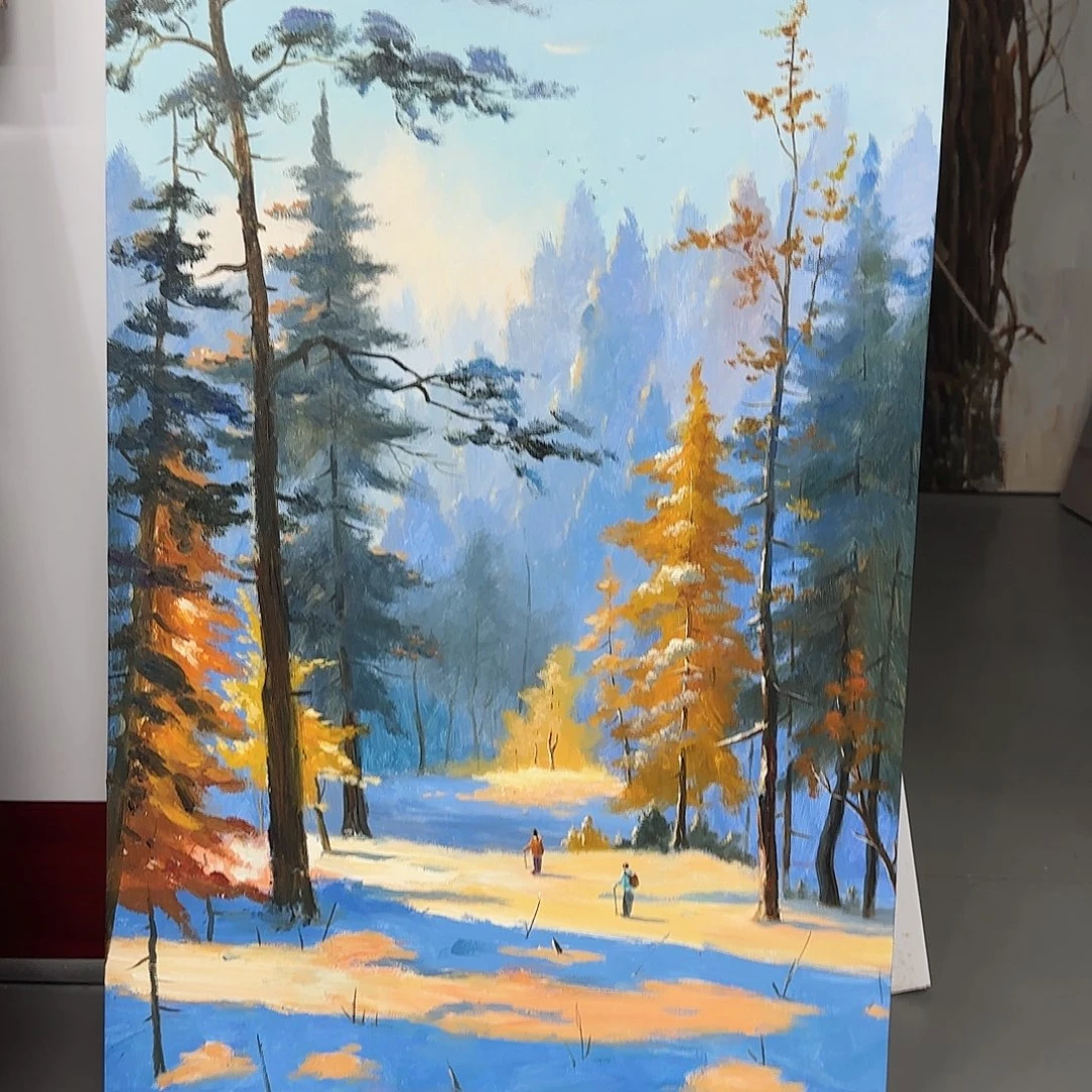 一***灯高端手绘艺术油画