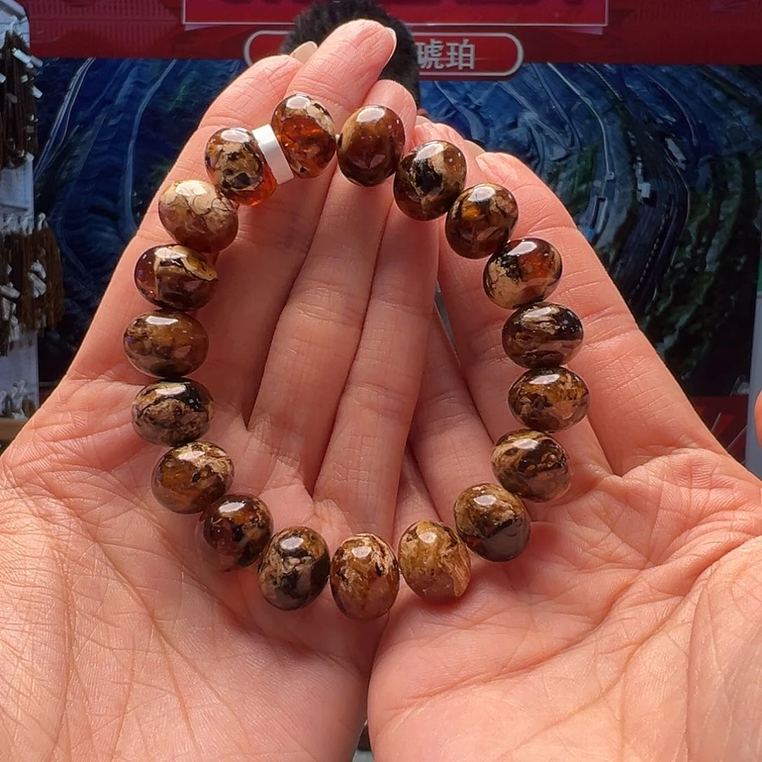 未镶嵌琥珀裸石抚顺琥珀10658十三