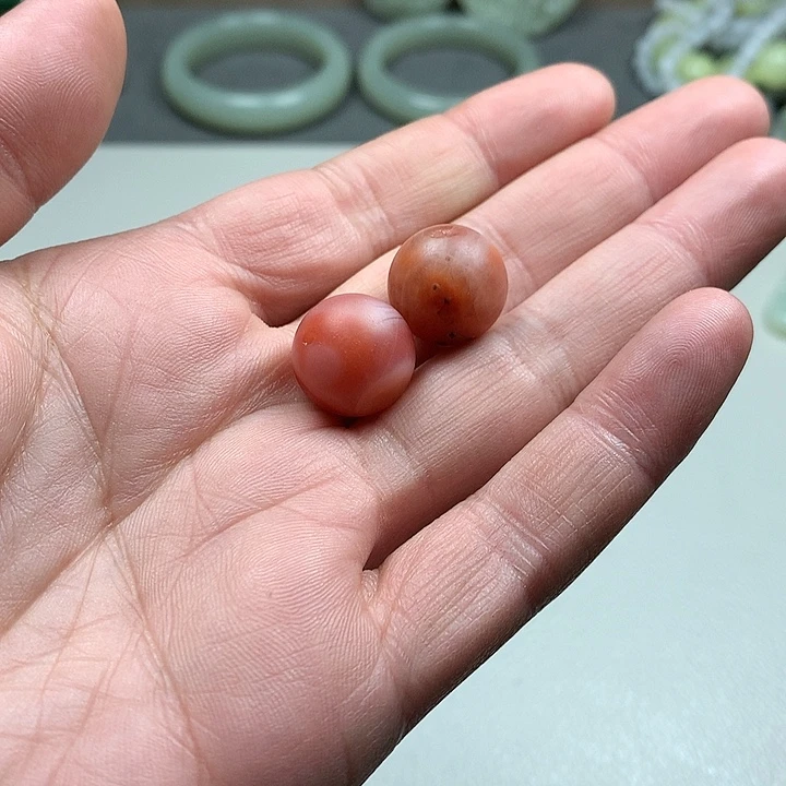 和田玉挂件未镶嵌墨**染