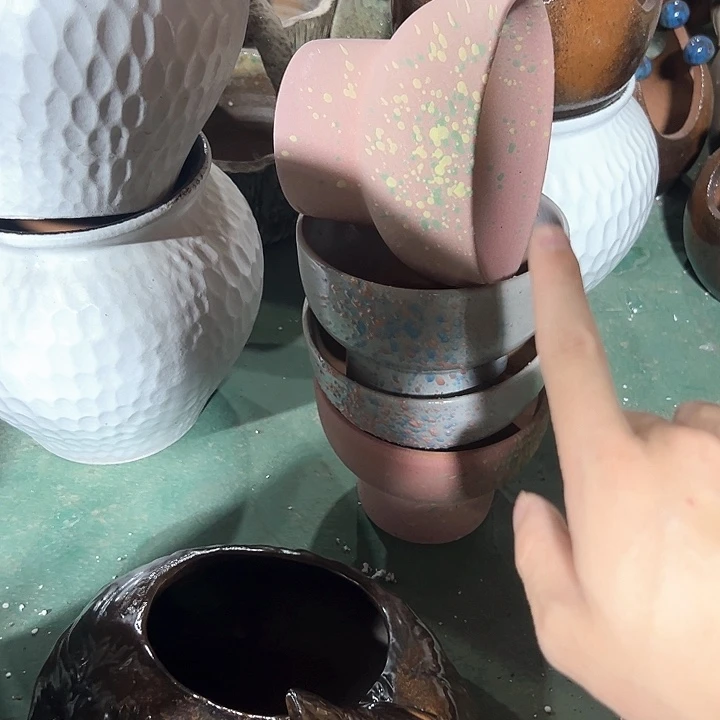 紫砂花盆次品次品次品