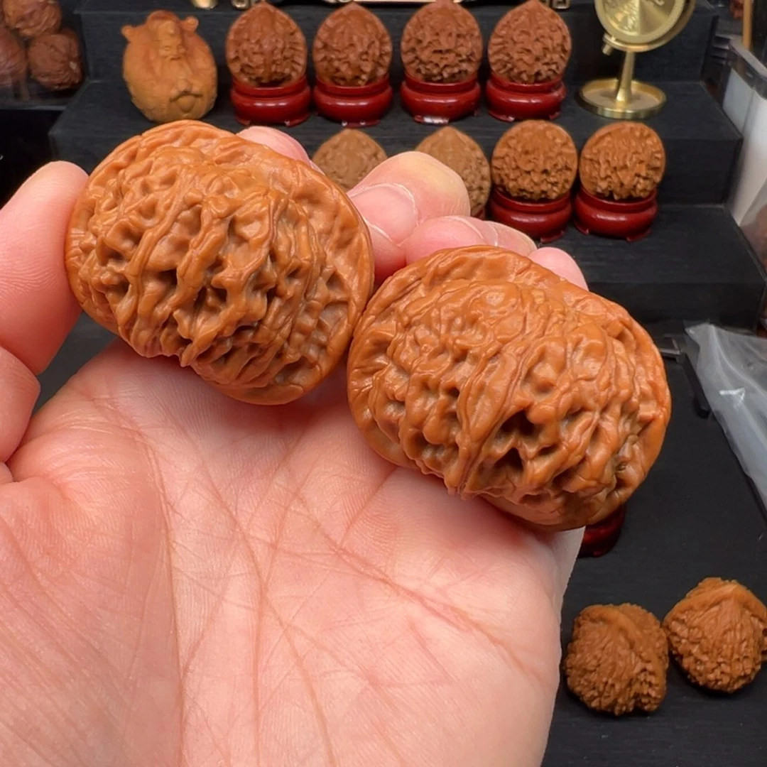 文玩核桃吊坠41天地二爷帽