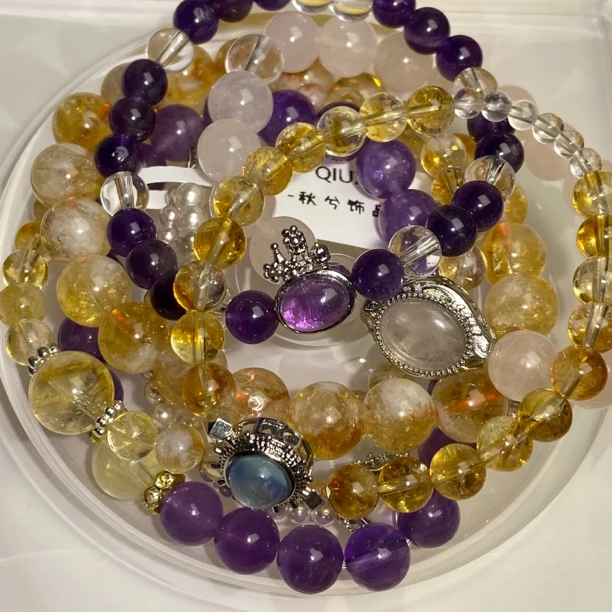 合金手链 秋兮QIUXI饰品【手链、戒圈、配件】直播间链接百搭手工配饰