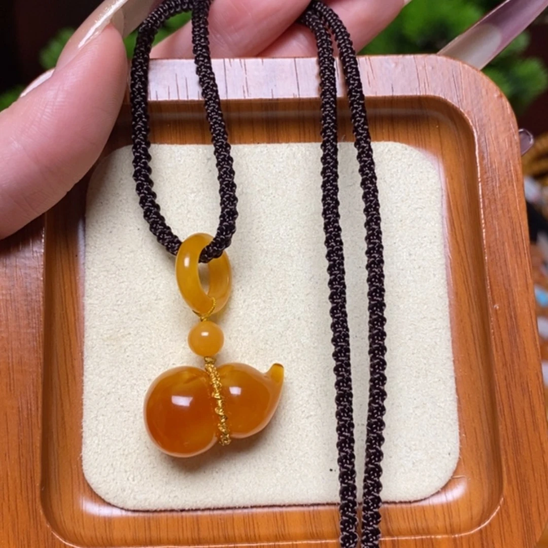 【闪购商品】蜜蜡颈饰未镶嵌项链