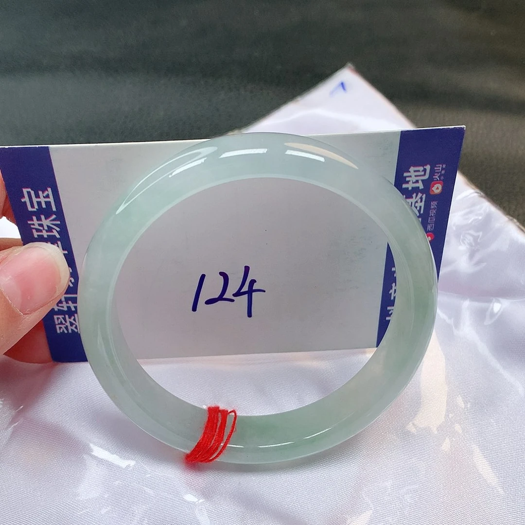 翡翠手镯未镶嵌124号
