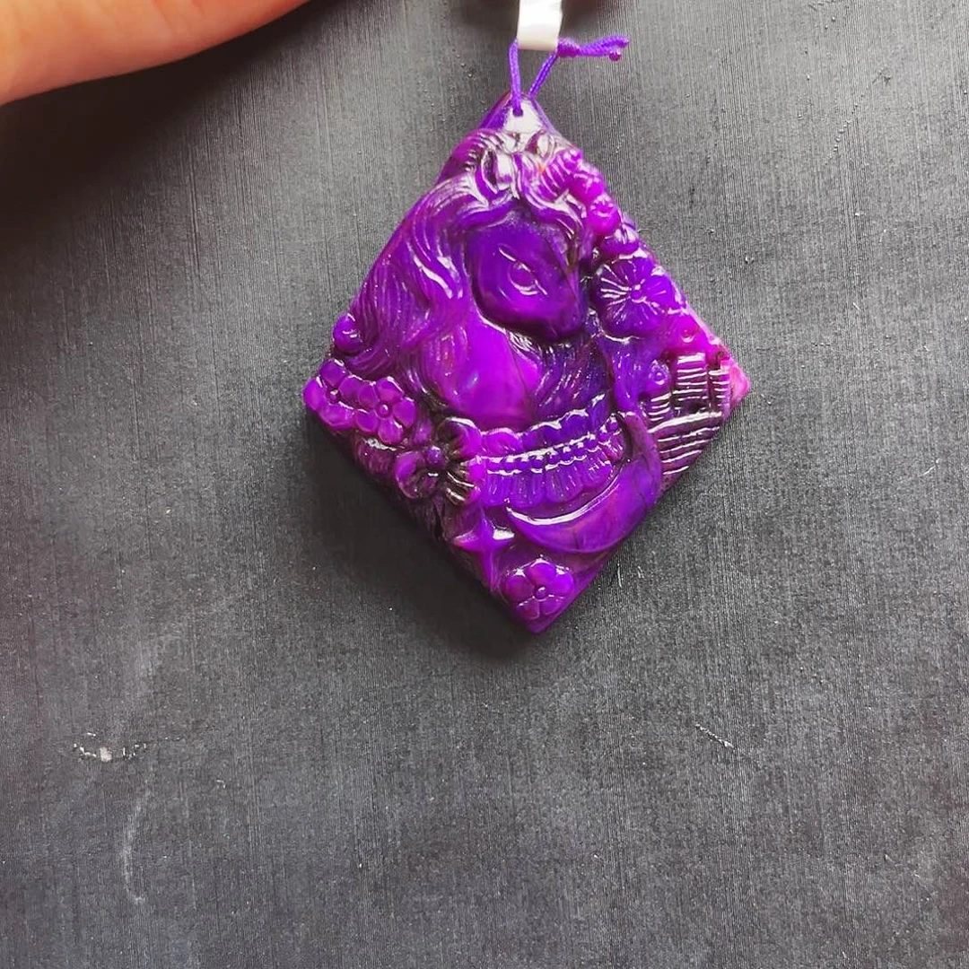 苏纪石（舒俱来）未镶嵌吊坠(不含链)