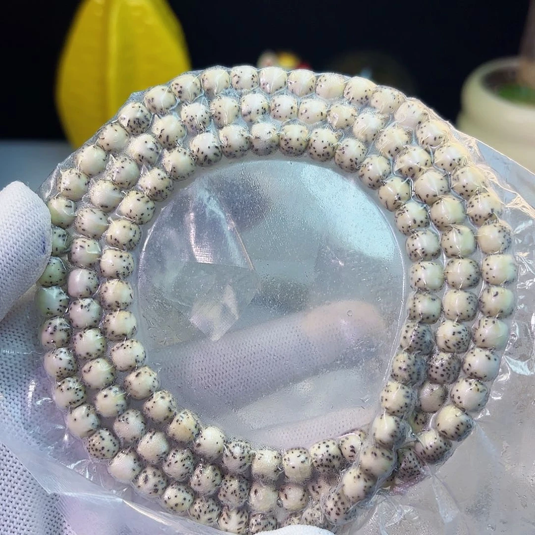 星月菩提手串骨瓷白8✖️7