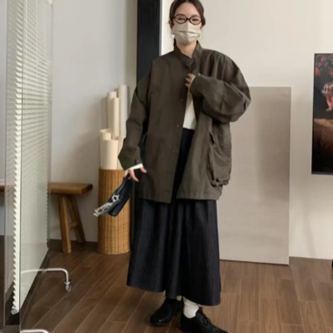 大奥奥女装（151-200编码）衬衫牛仔休闲百搭外套