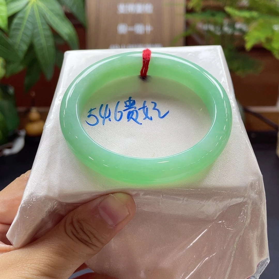 翡翠未镶嵌手镯59 号链接