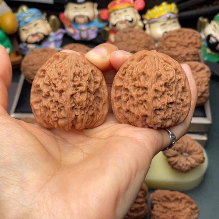 吊坠文玩核桃43尺三角