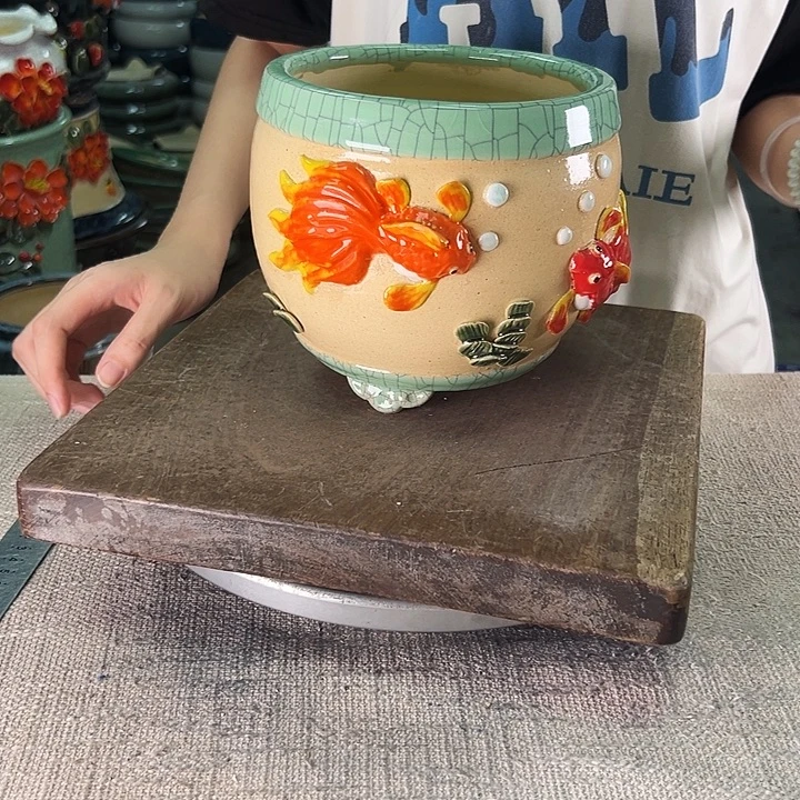 泳坤堂石湾盆陶瓷