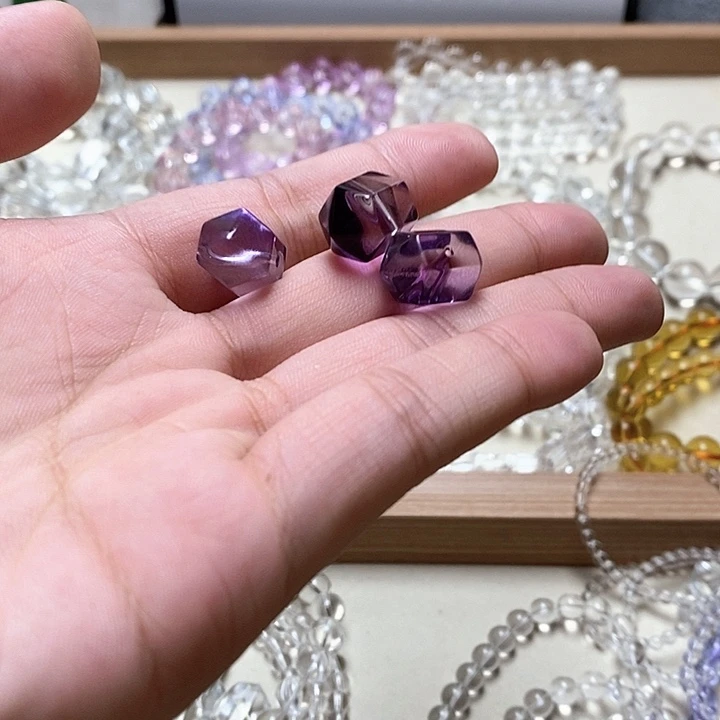 非金属无卡19mm紫双尖