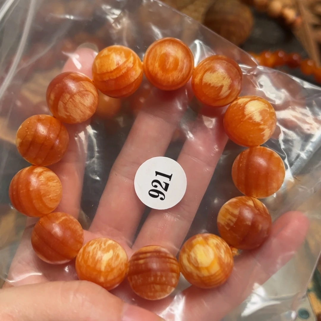：***新松木（琥珀木）手串/手链921号1.8