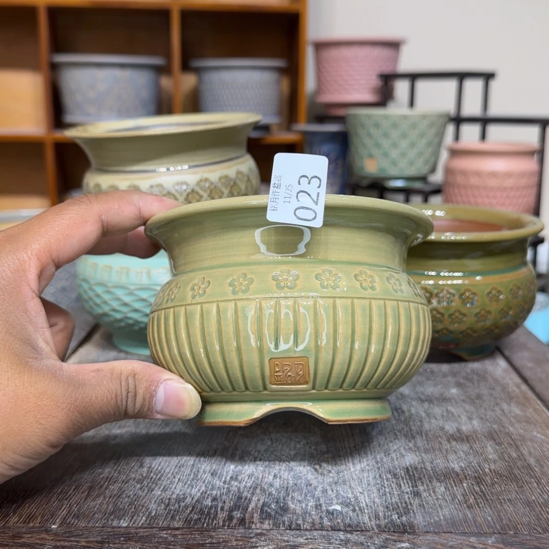 手工花盆 023 内口口径 10 cm