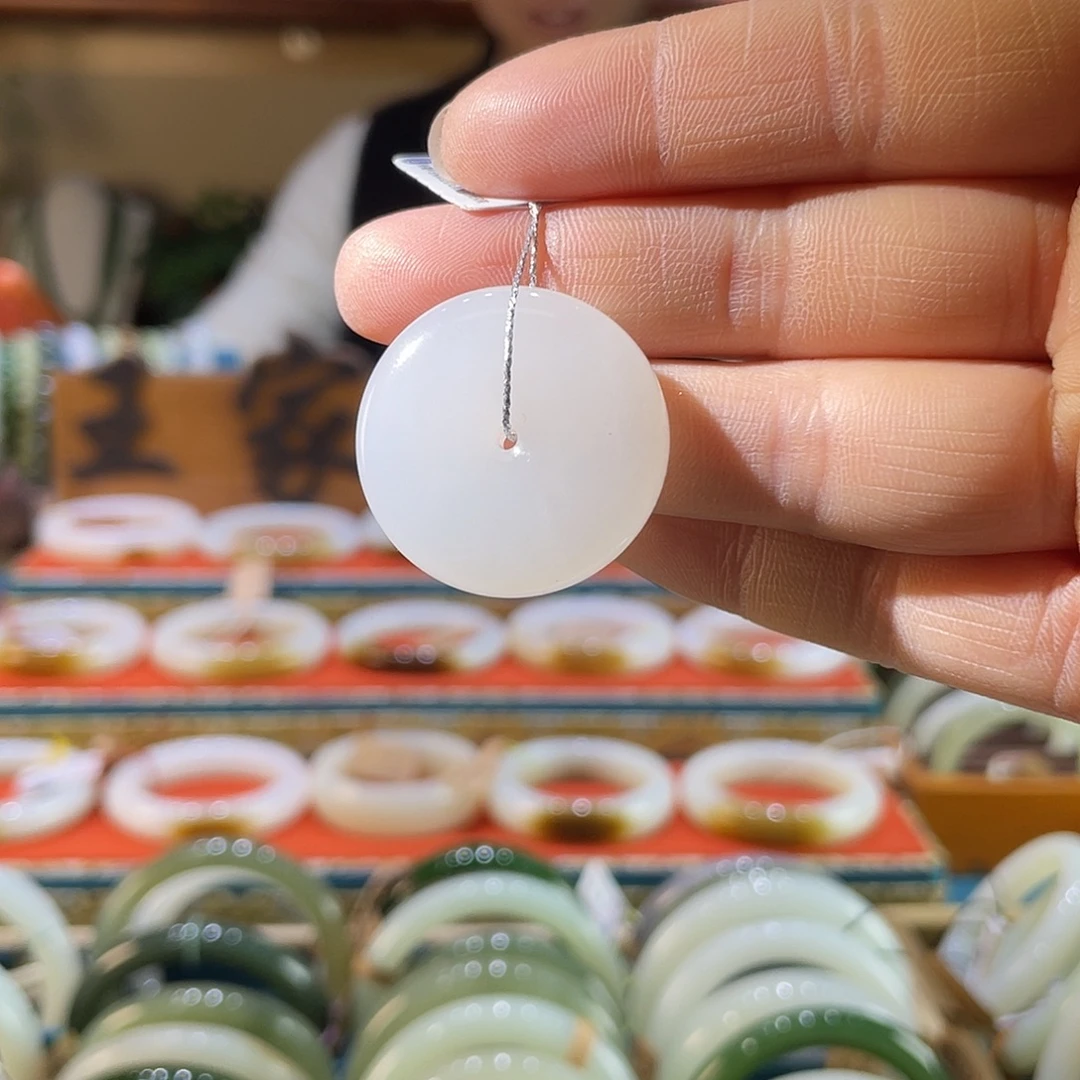 和田玉（白玉）未镶嵌颈饰