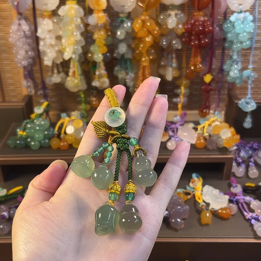 玛瑙/玉髓未镶嵌车挂