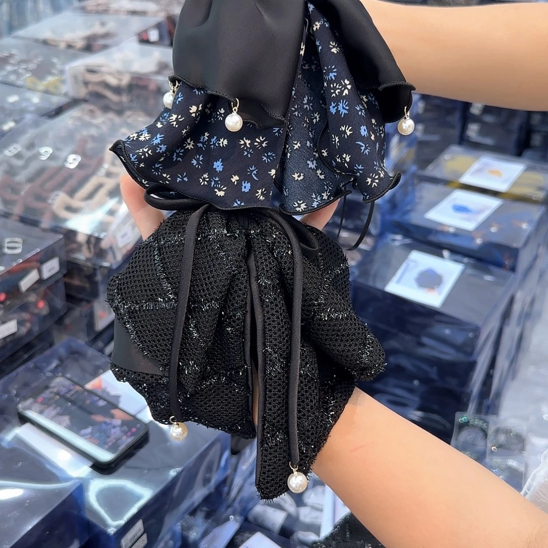 布艺非金属H30马尾抓2个