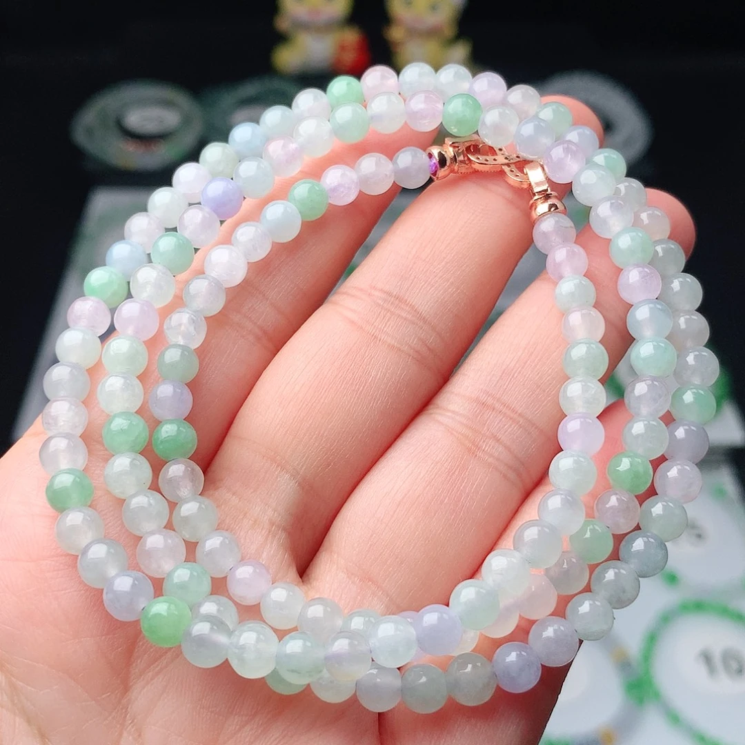 翡翠未镶嵌手链翡翠