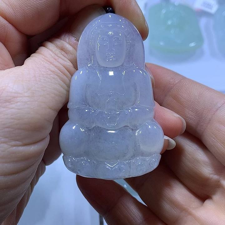 翡翠未镶嵌颈饰天然翡翠A货吊坠