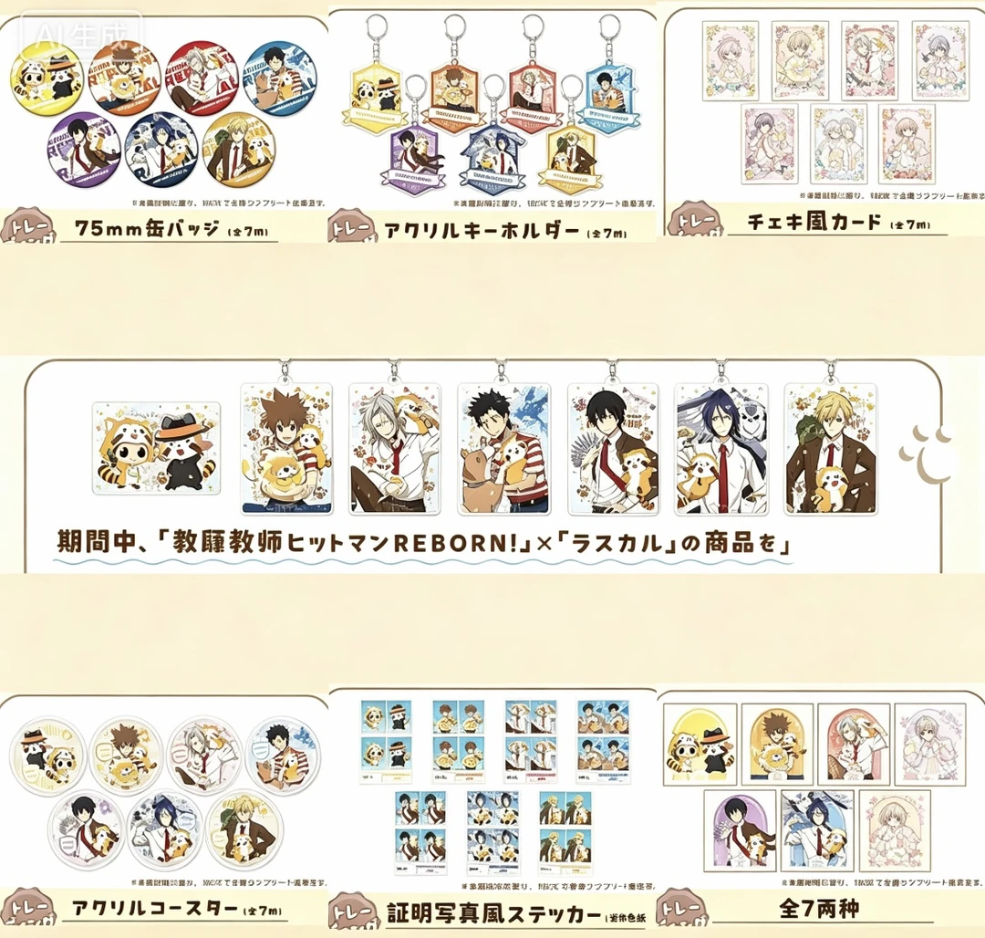 【时光谷】家庭教师 RASCAL小浣熊系列盲盒 默认代拆