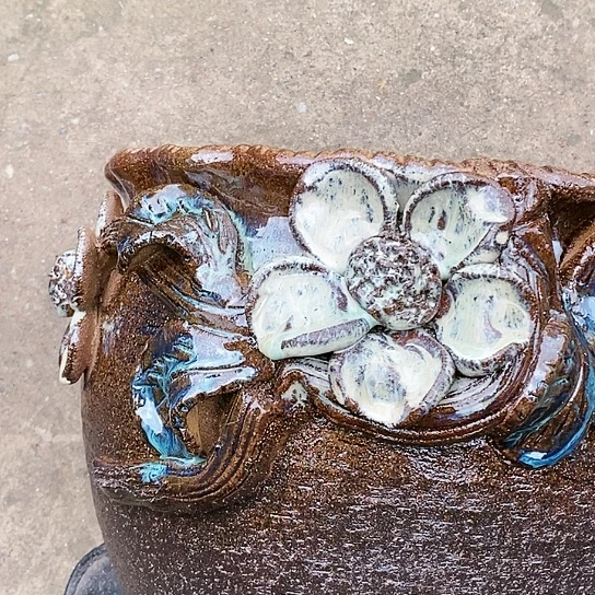 【闪购商品】紫砂花盆32.28花盆无孔